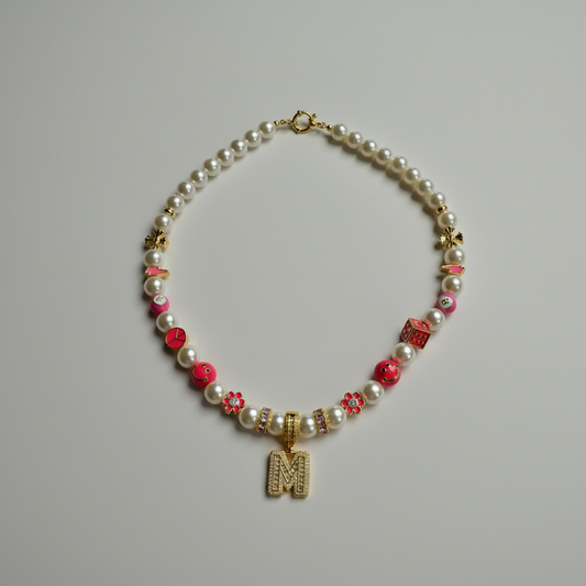 "M" Pendant Necklace